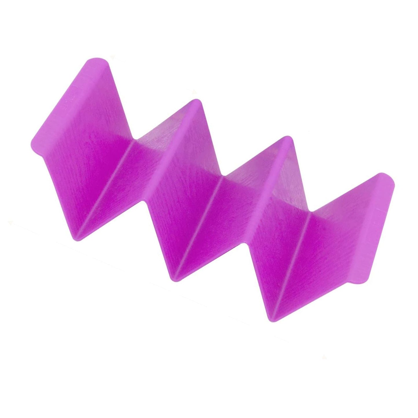 1pc/6pcs Colorful Taco Holder Stands - Premium Large Taco Tray Plates Holds Up To 3 Or 2 Tacos Each, PP Health Material Very Hard And Sturdy, Dishwasher & Microwave Safe