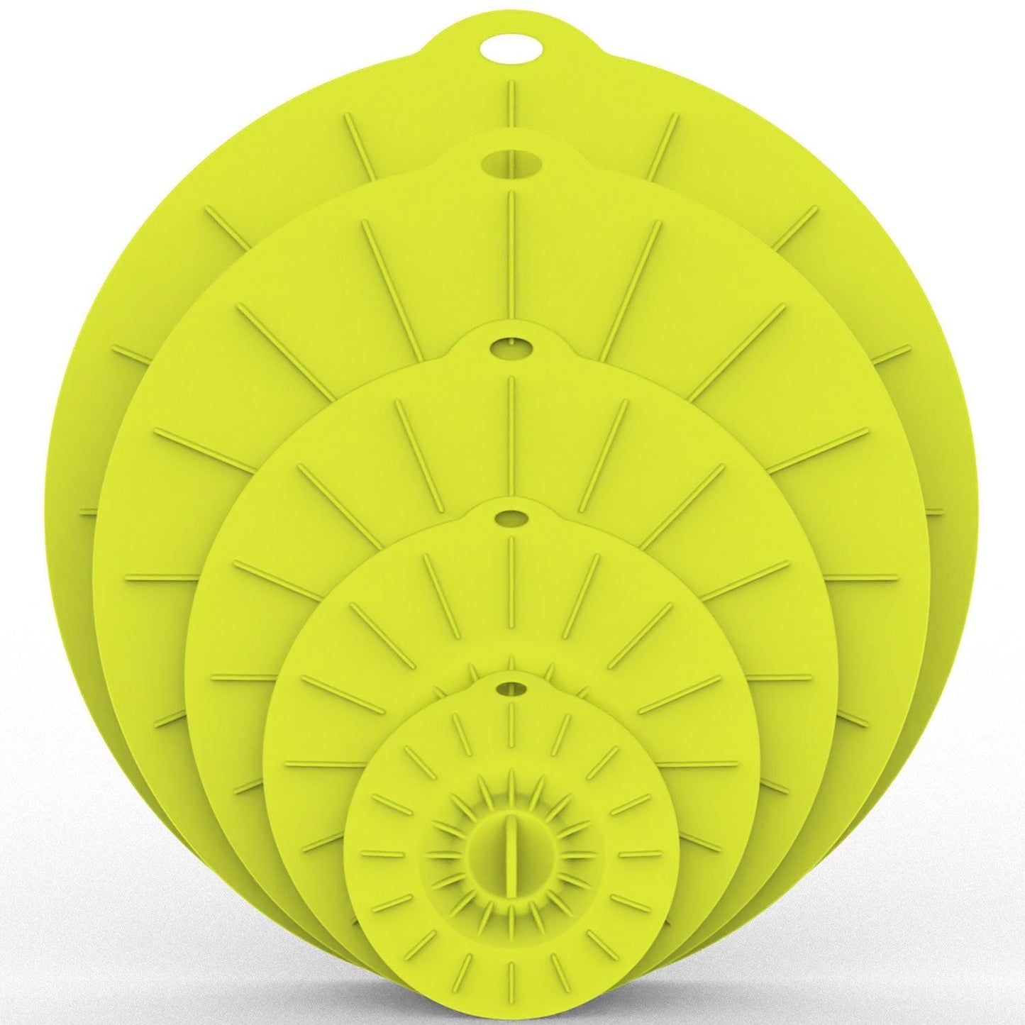 5pcs Silicone Fresh-keeping Cover; Microwave Oven Heating Cover; Food Dust-proof Splash-proof Bowl Cover Set; Kitchen Supplies
