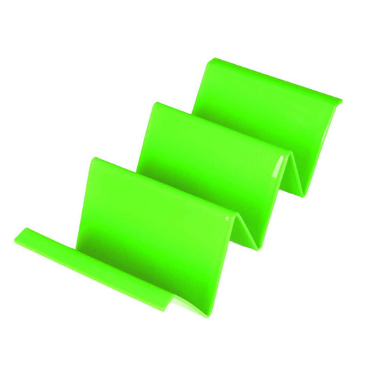 1pc/6pcs Colorful Taco Holder Stands - Premium Large Taco Tray Plates Holds Up To 3 Or 2 Tacos Each, PP Health Material Very Hard And Sturdy, Dishwasher & Microwave Safe